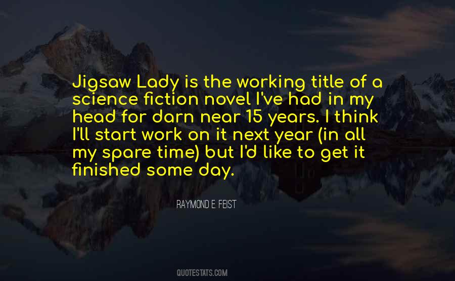 Science Fiction Novel Quotes #1591044