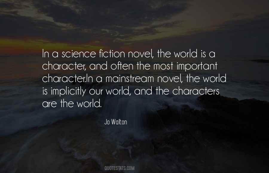 Science Fiction Novel Quotes #637663
