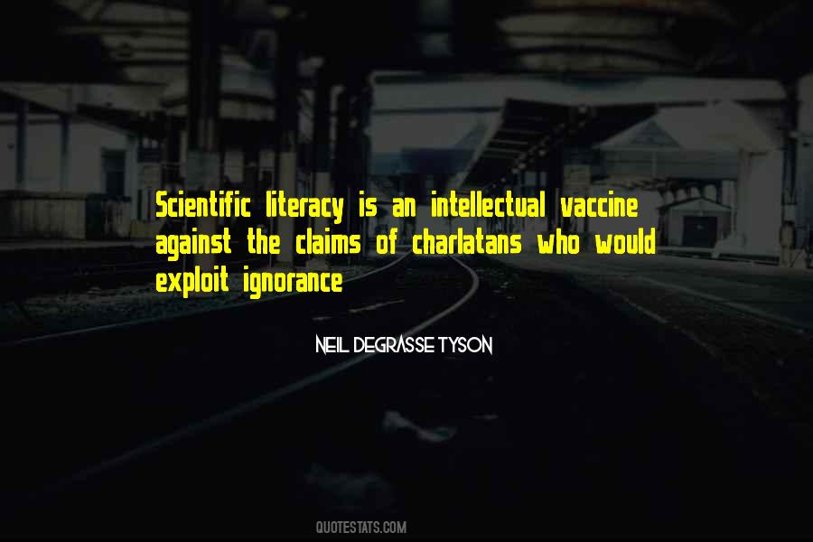 Science Literacy Quotes #291516