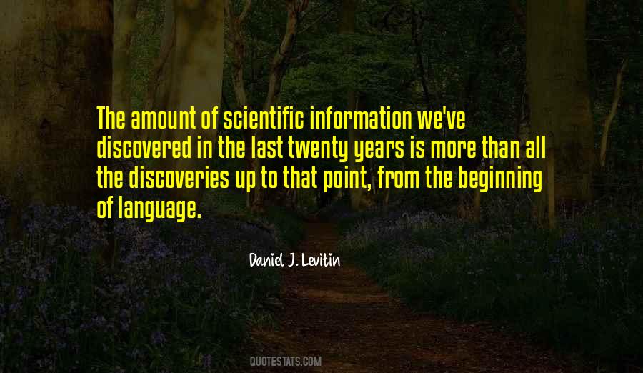 Scientific Discoveries Quotes #1216322