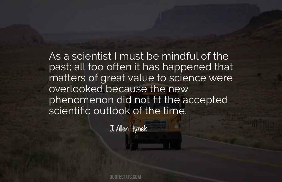 Scientific Outlook Quotes #1637501