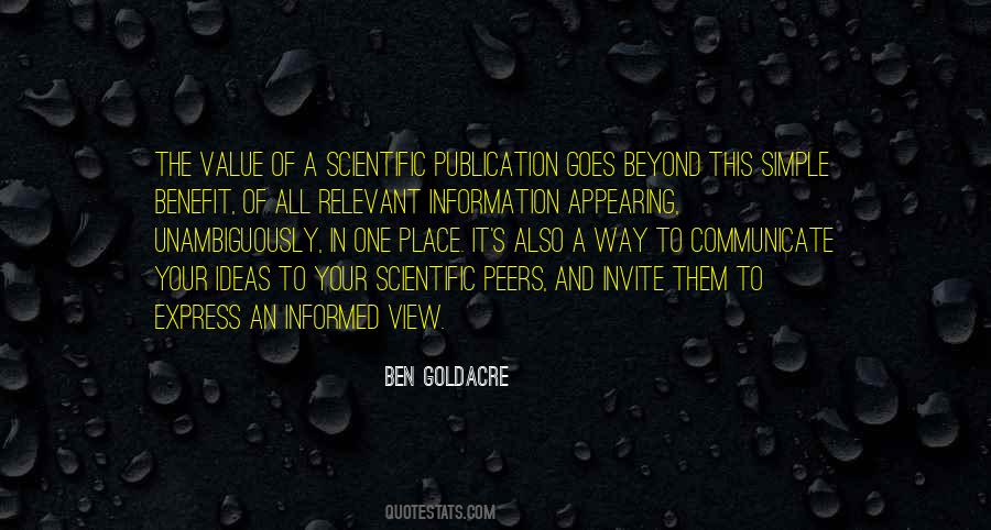 Scientific Publication Quotes #1413125