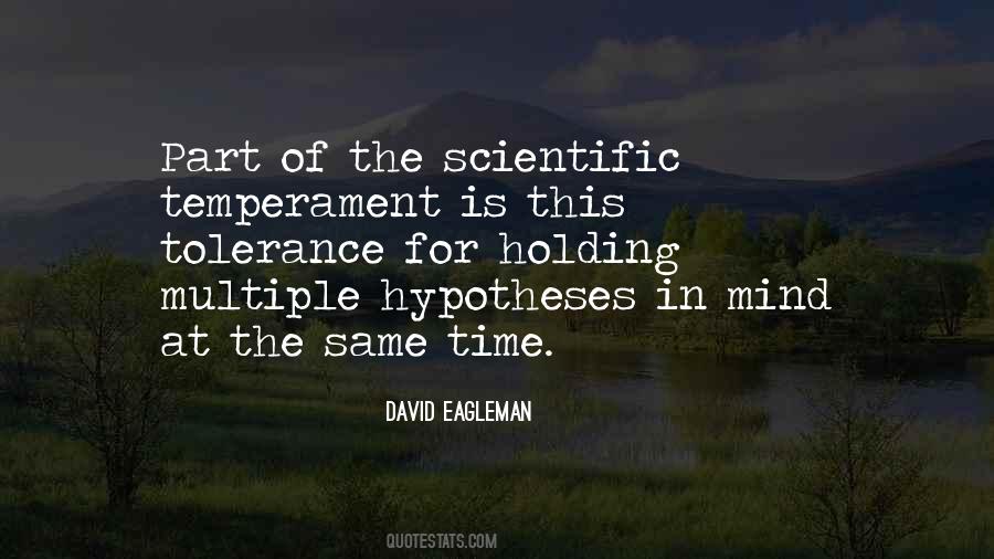 Scientific Temperament Quotes #1310800