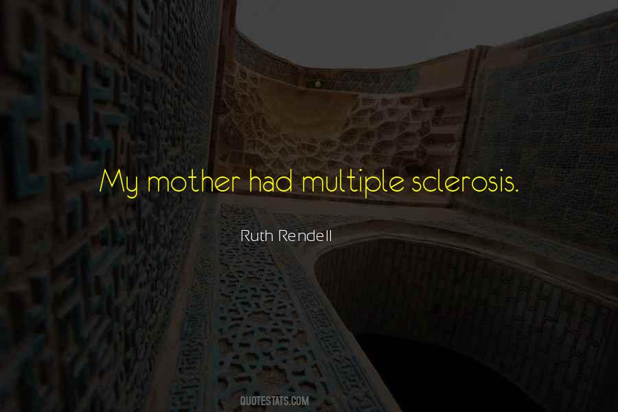Sclerosis Quotes #703951