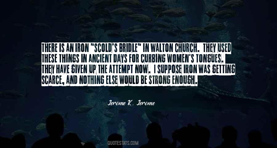 Scold Quotes #924500