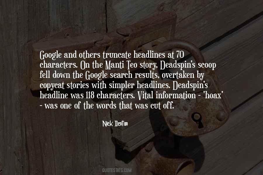 Scoop Quotes #483925