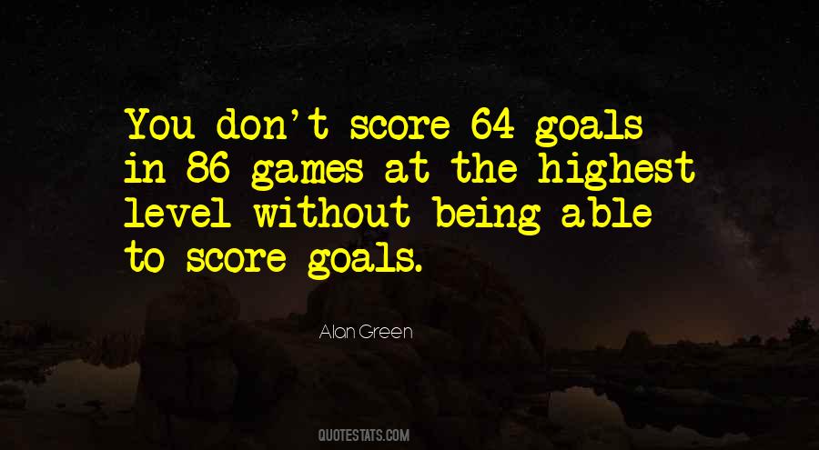 Score Goals Quotes #704707