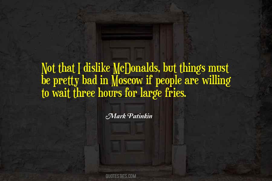 Quotes About Bad Mcdonalds #827867
