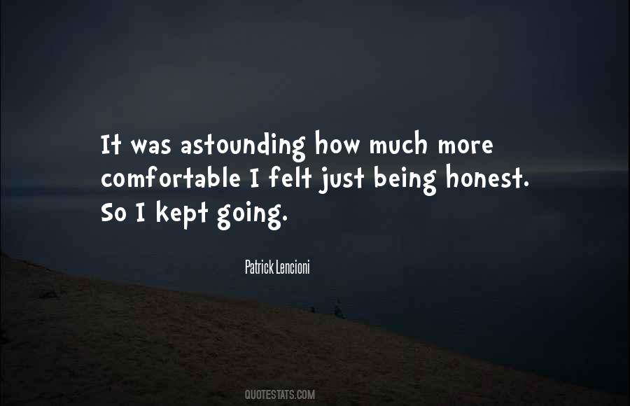 Quotes About Being Honest With Others #116451