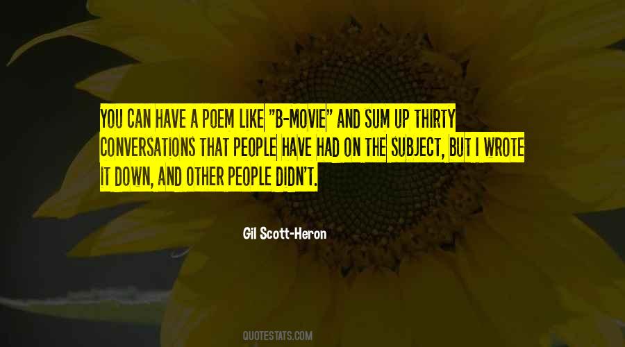 Scott-heron Quotes #1751327