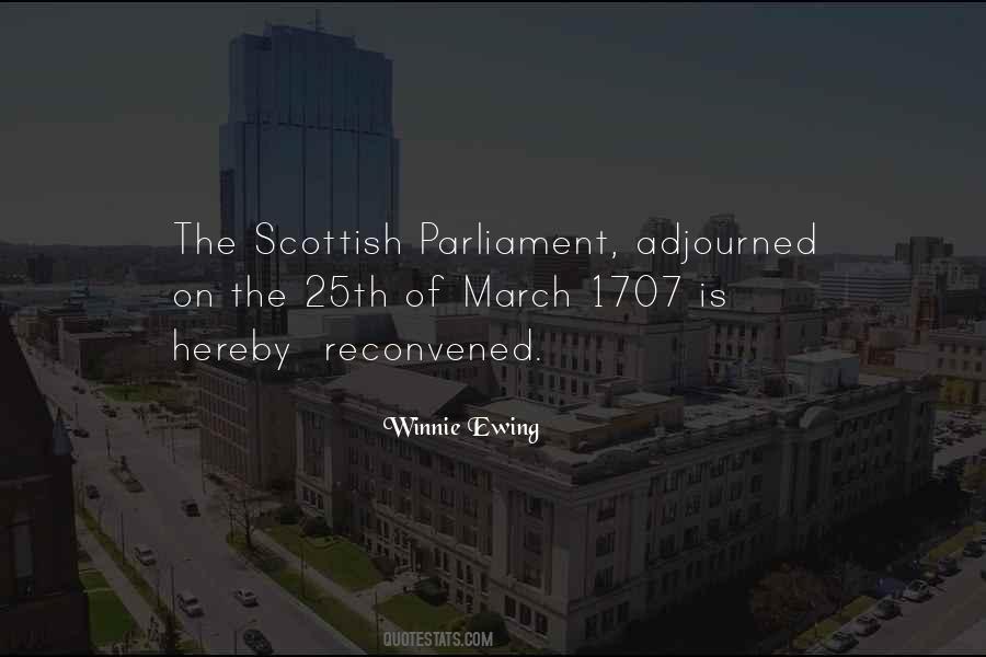Scottish Parliament Quotes #1619369