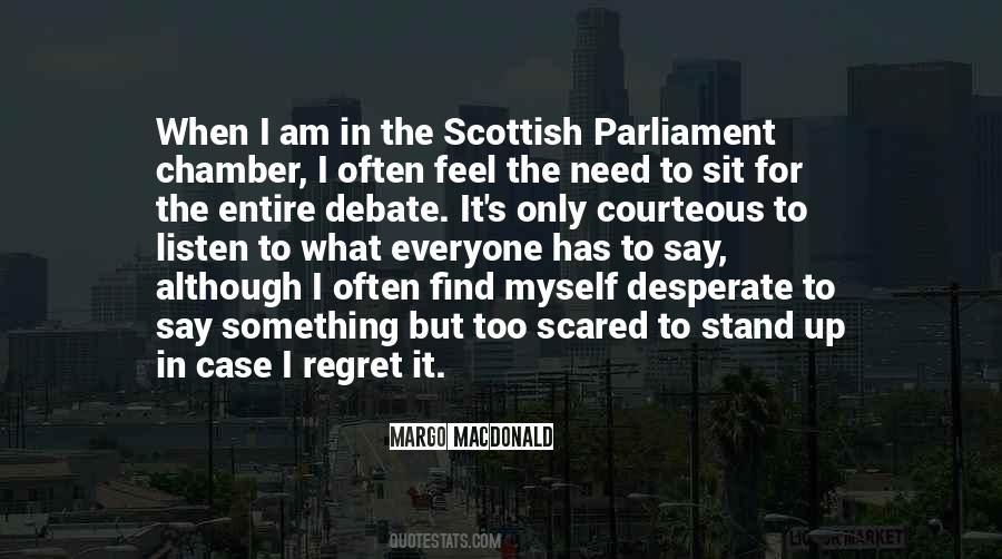 Scottish Parliament Quotes #53771