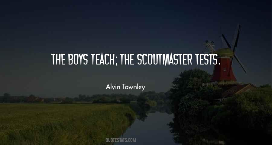 Scoutmaster Quotes #1004486