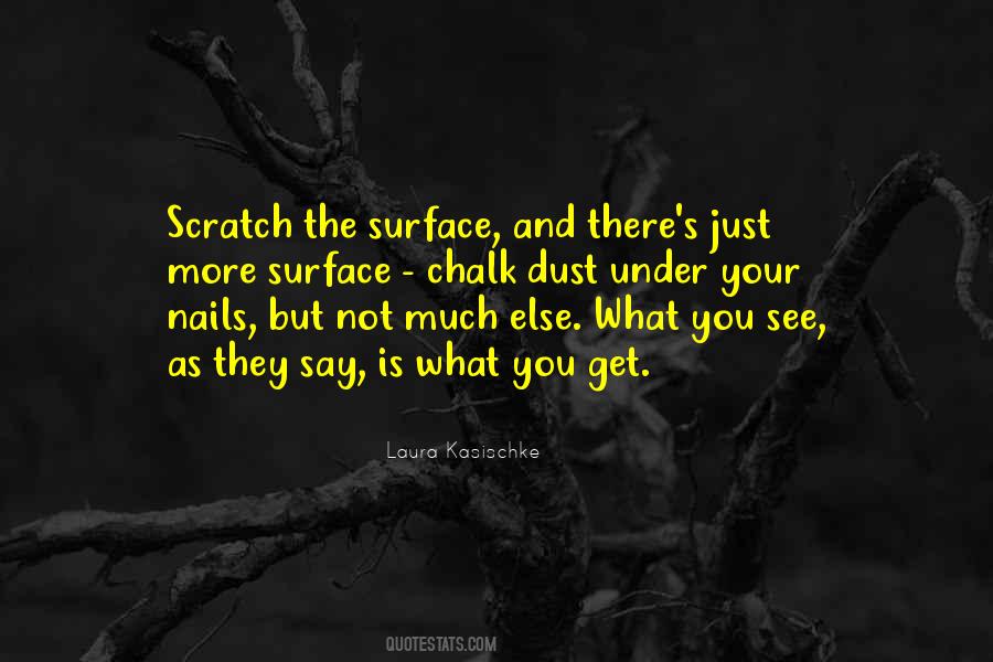 Scratch The Surface Quotes #962585