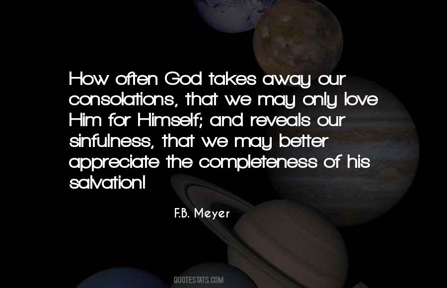 Quotes About Appreciate God #1316620