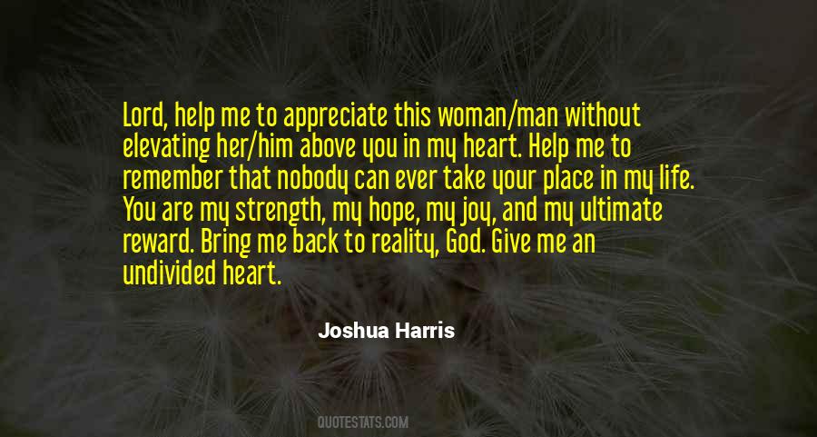 Quotes About Appreciate God #1501131
