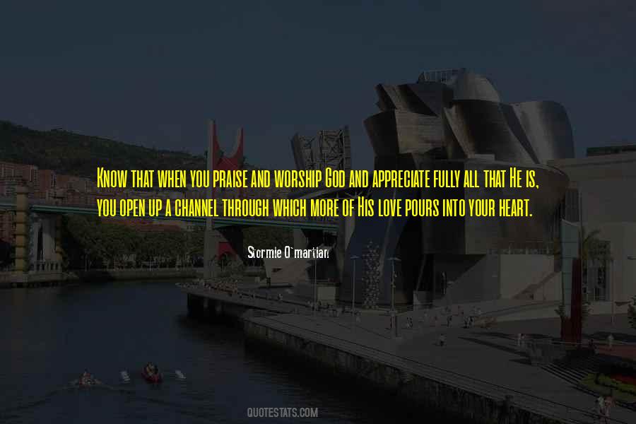 Quotes About Appreciate God #651631