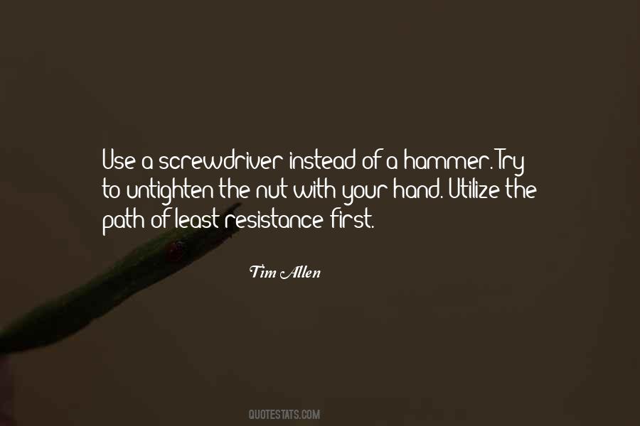 Screwdriver Quotes #1173426
