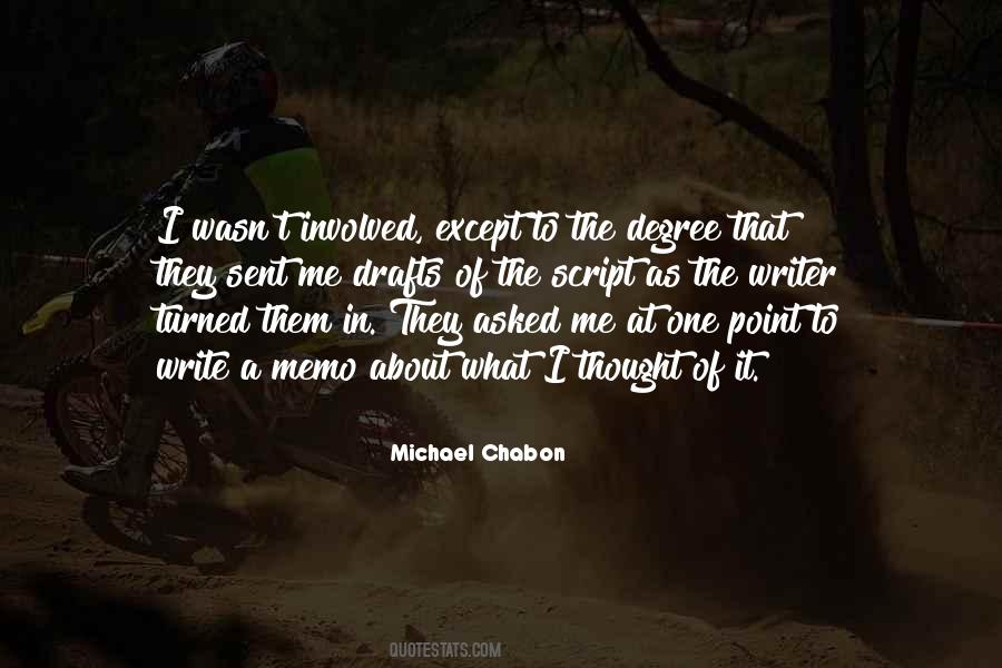Script Writer Quotes #1424389