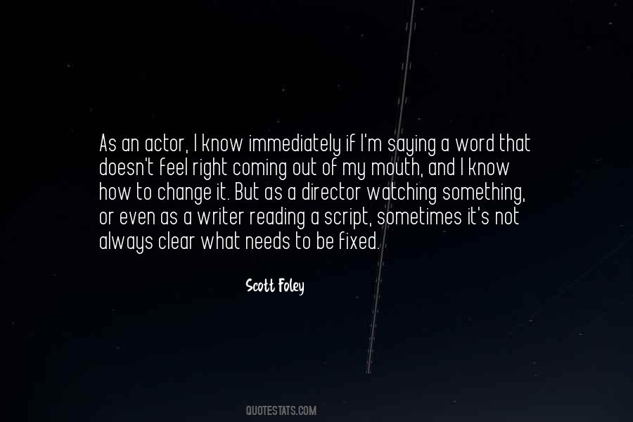 Script Writer Quotes #1495729