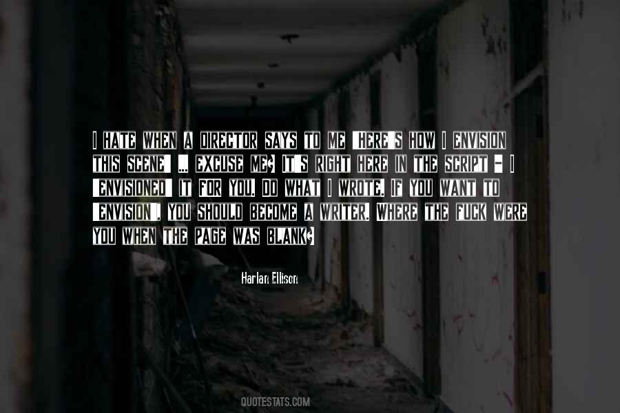 Script Writer Quotes #666619