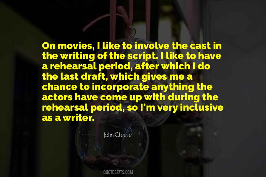 Script Writer Quotes #840600