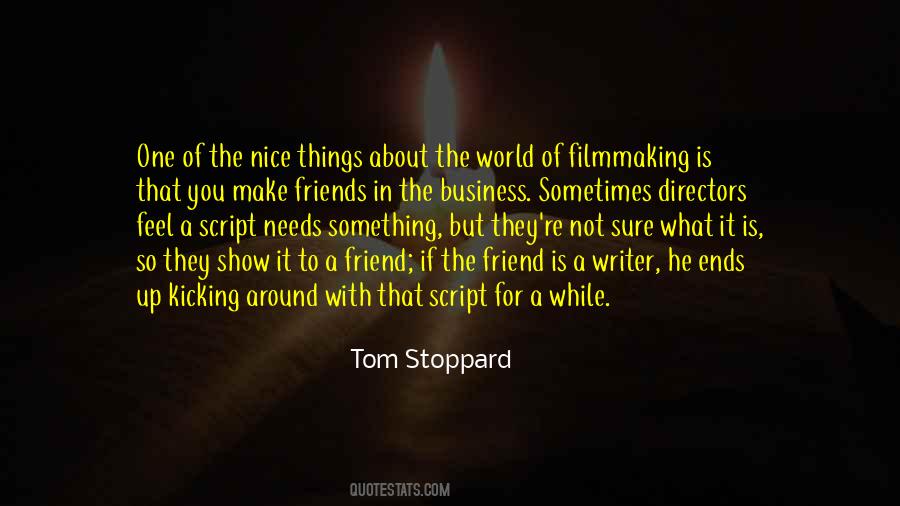 Script Writer Quotes #880308