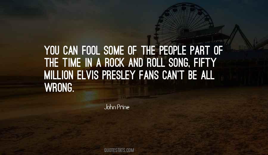 Quotes About Elvis Presley #1623312