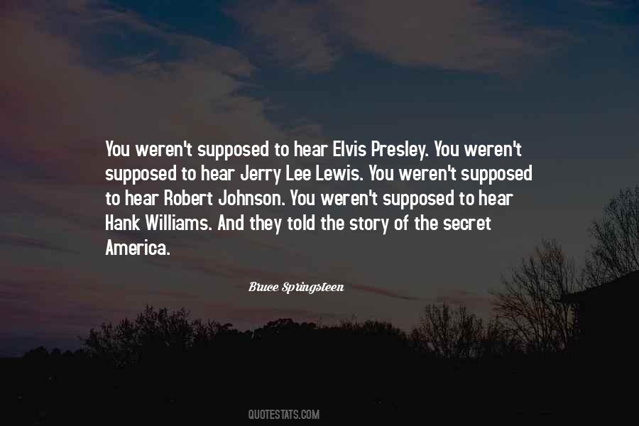 Quotes About Elvis Presley #272066