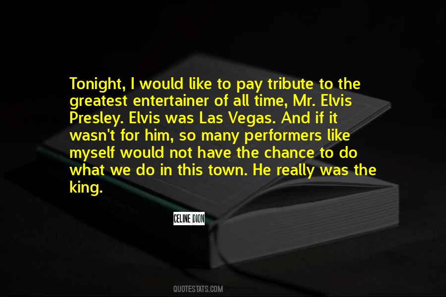 Quotes About Elvis Presley #486061