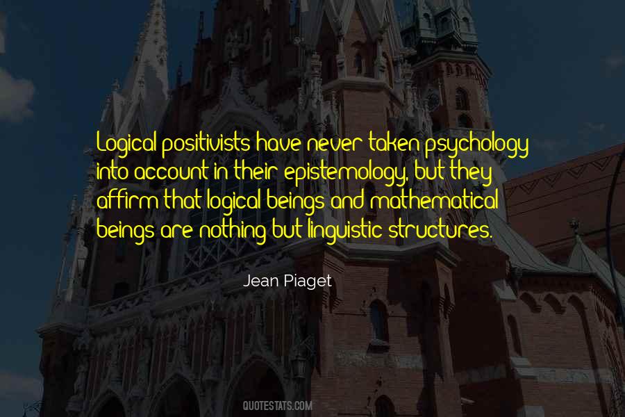 Quotes About Jean Piaget #1472467