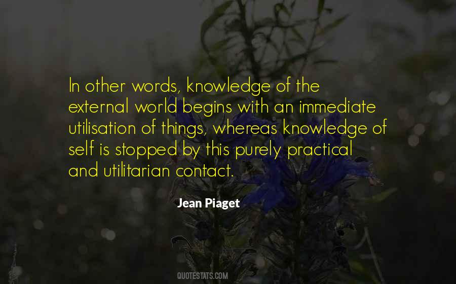 Quotes About Jean Piaget #242305