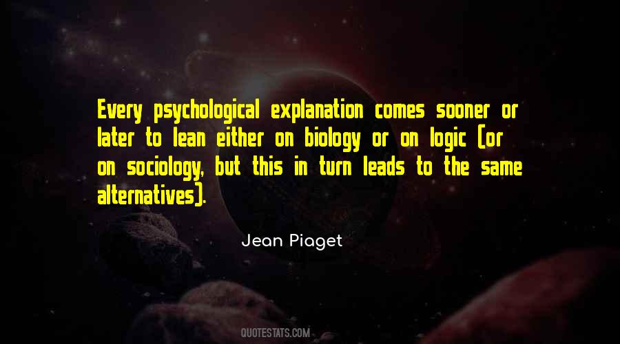 Quotes About Jean Piaget #374069