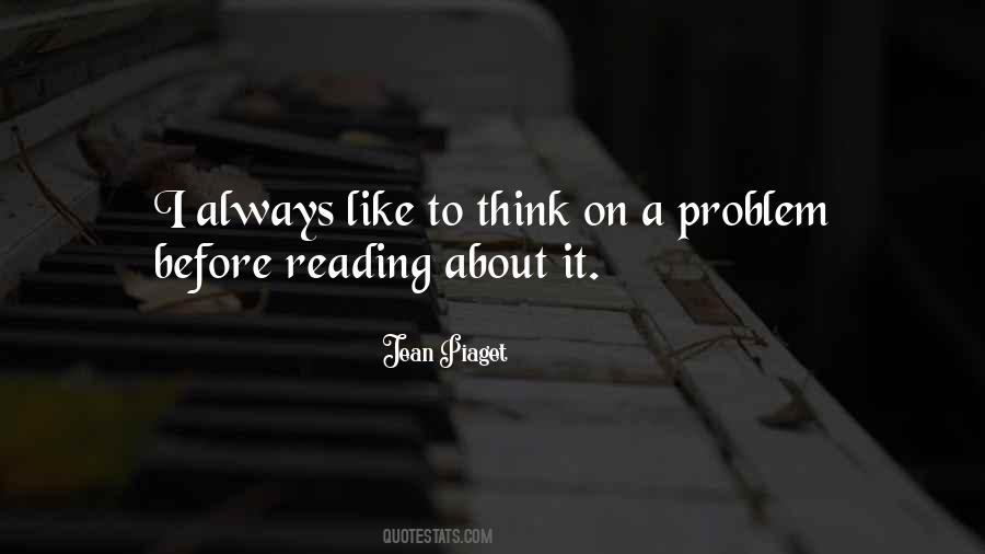 Quotes About Jean Piaget #624594