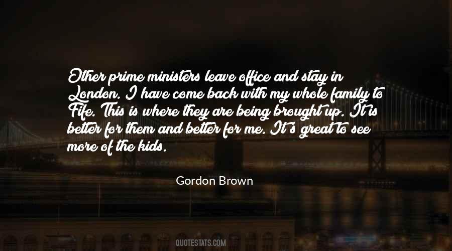 Quotes About Gordon Brown #184845