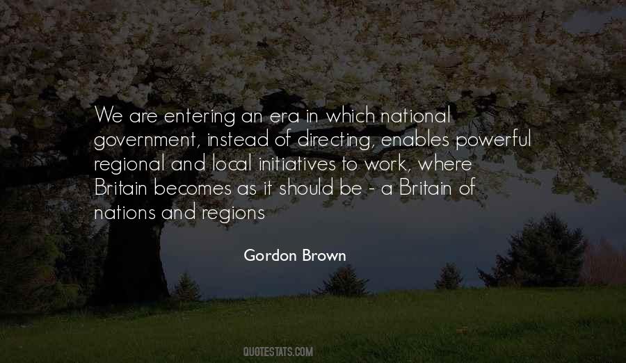 Quotes About Gordon Brown #199551 Quotes About Gordon Brown #199551