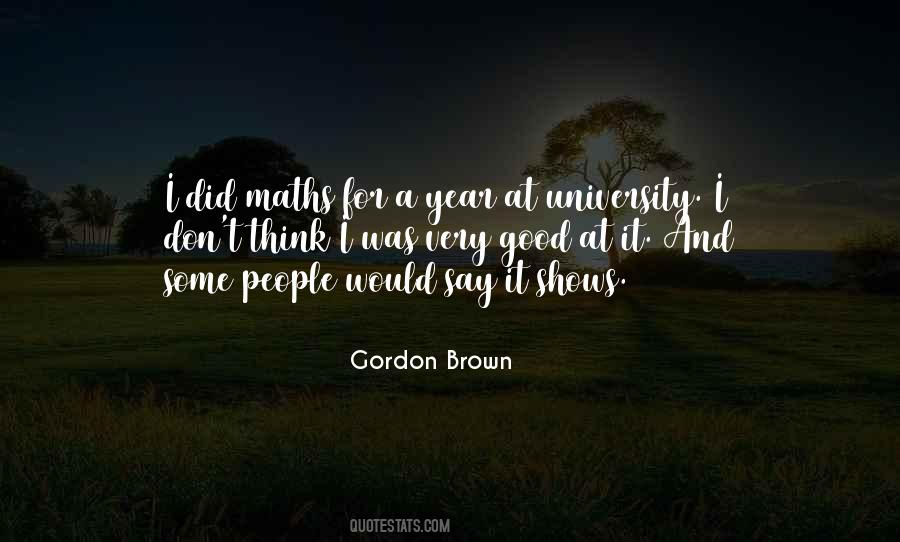 Quotes About Gordon Brown #325981 Quotes About Gordon Brown #325981