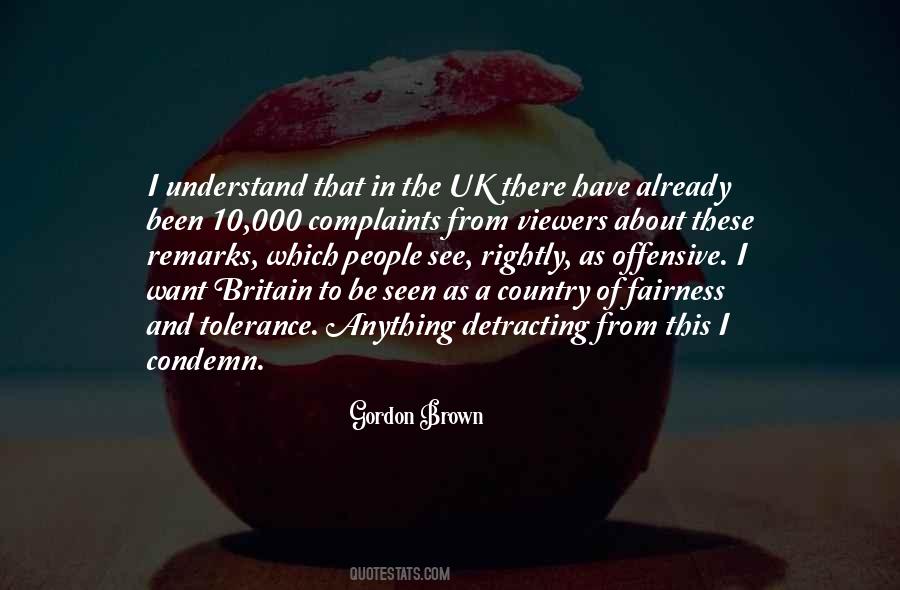 Quotes About Gordon Brown #718309