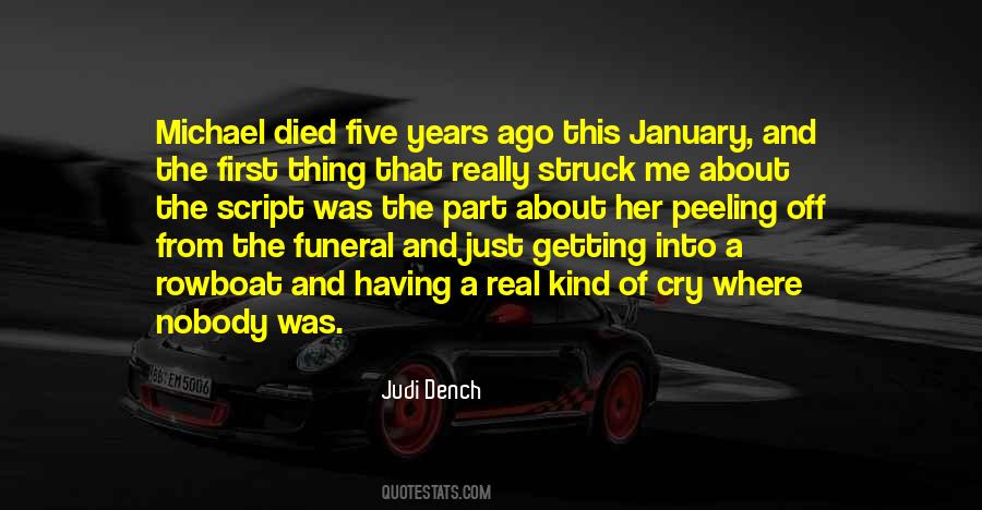 Quotes About Judi Dench #1423915