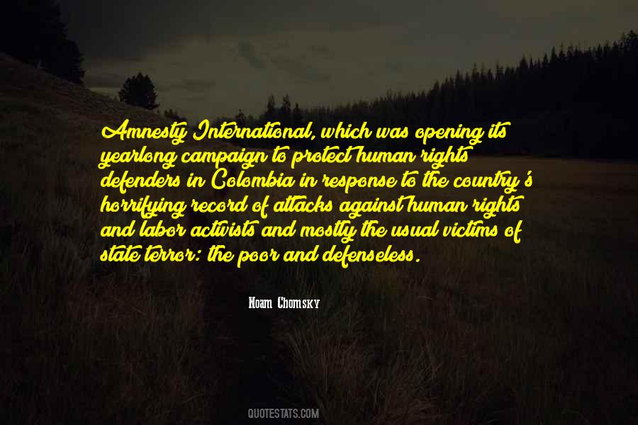 Quotes About Amnesty International #528523