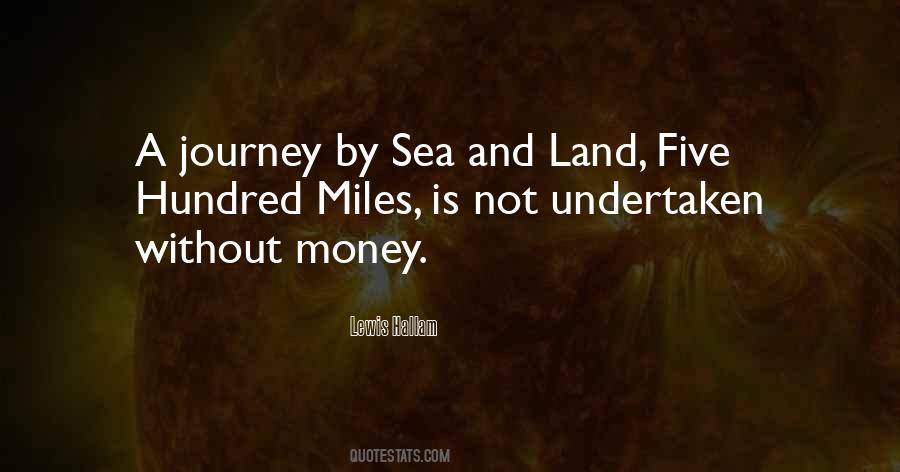 Sea And Land Quotes #79490