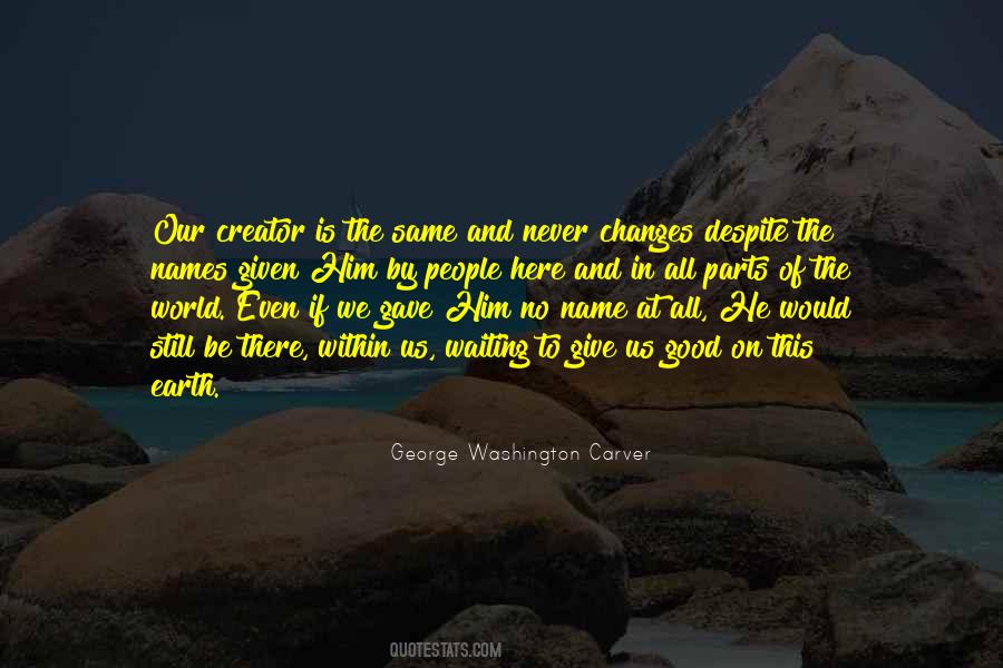 Quotes About George Washington Carver #184045