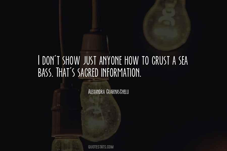 Sea Bass Quotes #1192204
