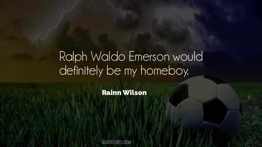 Quotes About Ralph Waldo Emerson #1088396