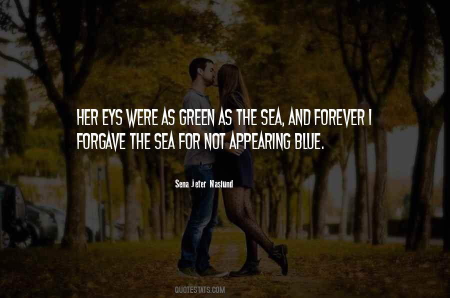 Sea Blue Quotes #1087767
