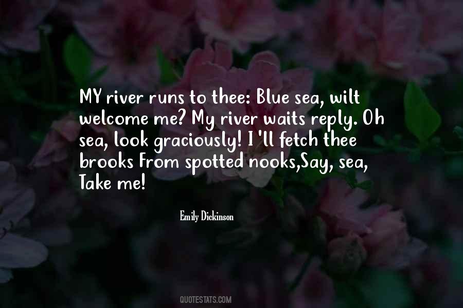 Sea Blue Quotes #1183229