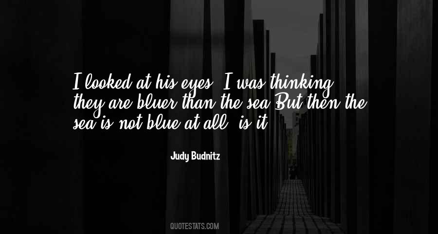 Sea Blue Quotes #33569