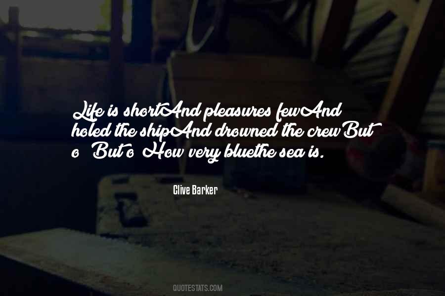 Sea Blue Quotes #901075