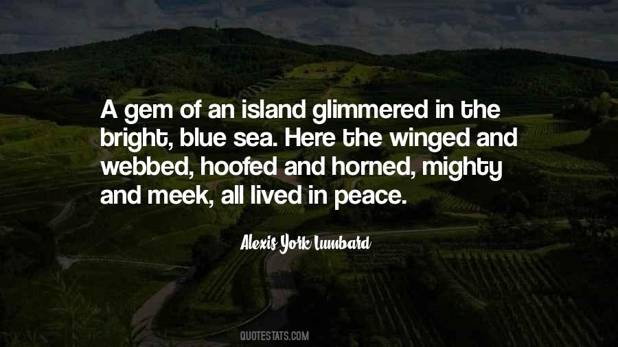 Sea Blue Quotes #963485