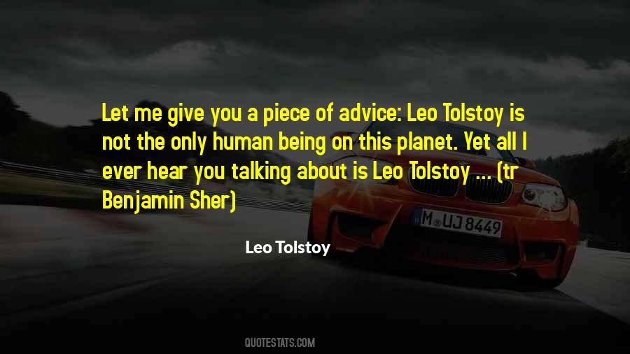 Quotes About Leo Tolstoy #1710584